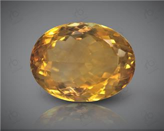 Yellow Citrine Natural Certified  10.87CTS-8436